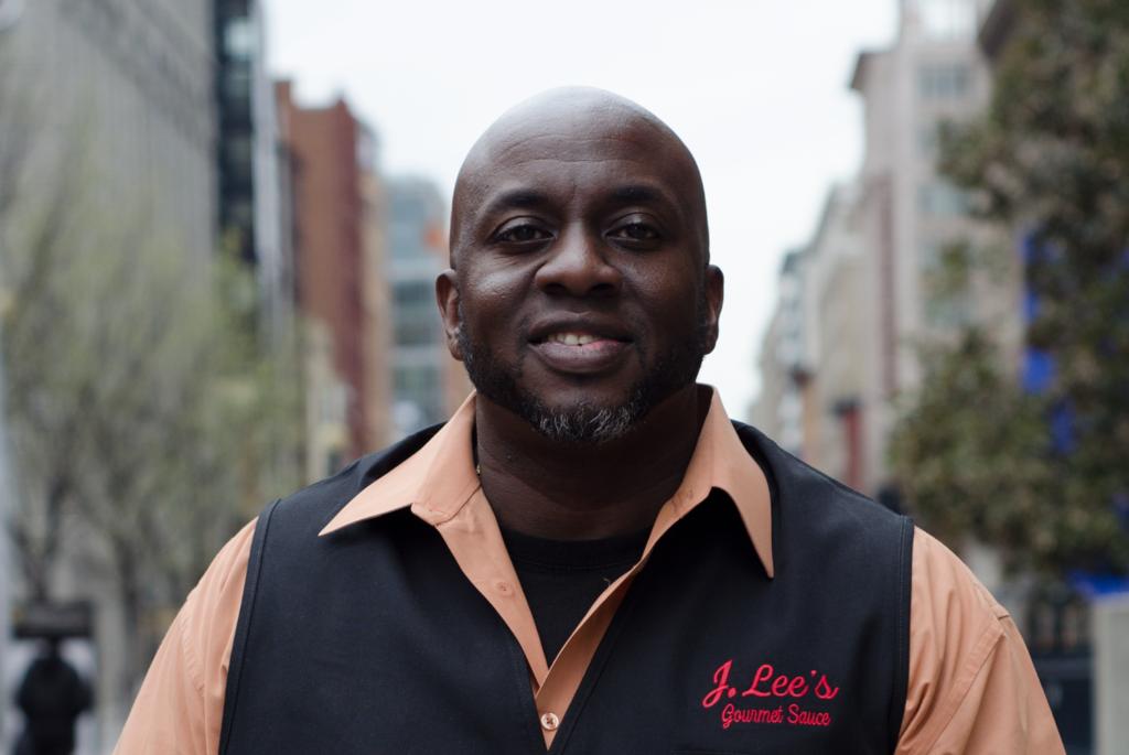 Founder of J.Lee Gourmet BBQ Sauce, James Lee III