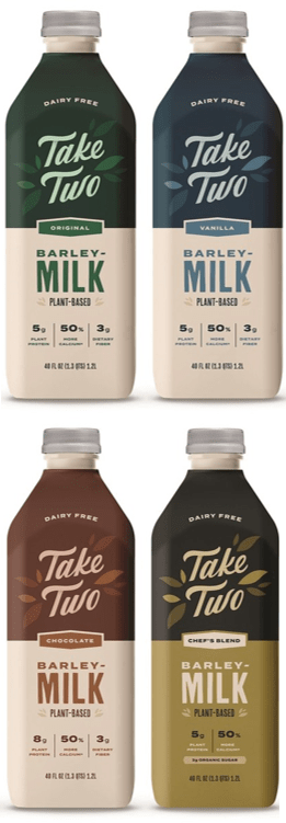 First-ever barley milk that tastes, nourishes, and performs like traditional dairy. Four times more sustainable than oat milk. Made from rejuvenated barley, gmo-free, complete plant protein, prebiotic fiber