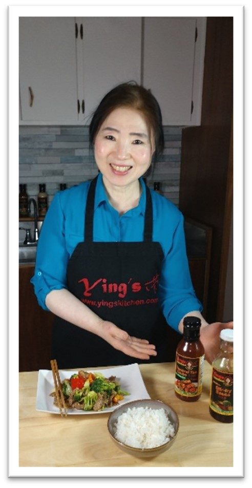 Ying Stoller, founder of Ying's Kitchen