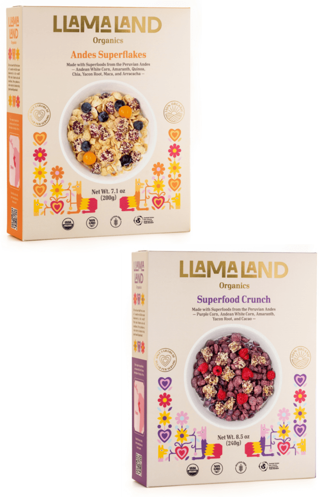 LlamaLand Superfood cereals
