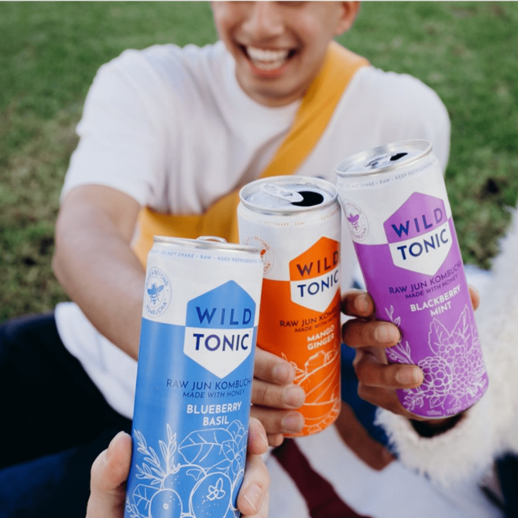 wild tonic kombucha hand-crafted beverage