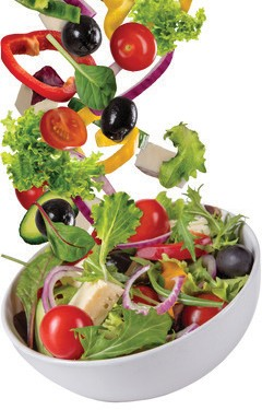 blurring diet lines- salad
