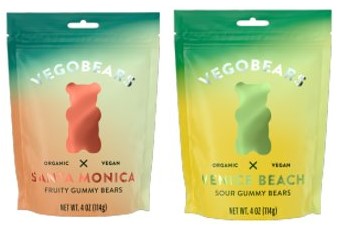 Vegan and plant based gummy bears made naturally by Vegobears