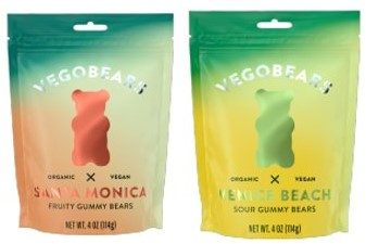 Vegan and plant based gummy bears made naturally by Vegobears