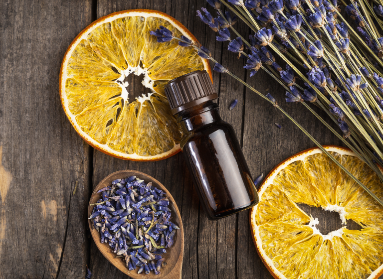 Orange and Lavender Wellness